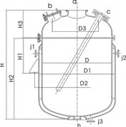 ZL型搪玻璃蒸餾罐